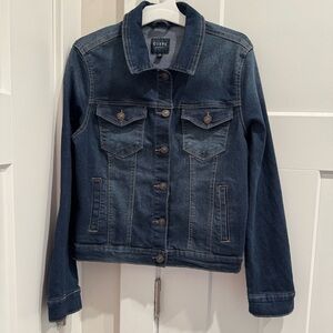 Curve Appeal Women's Denim Blue Jean Jacket Size Medium
